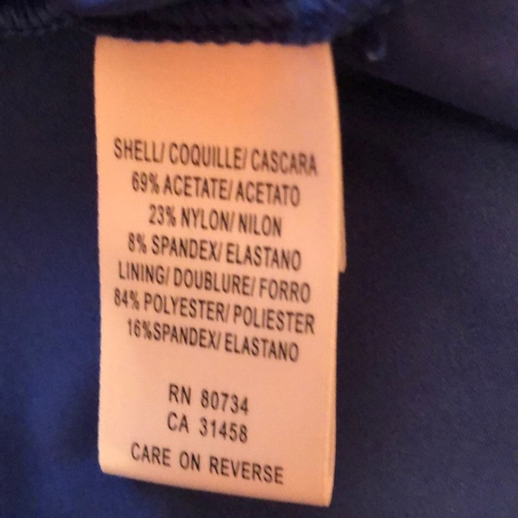 BCBG MaxAzria Royal Blue Party Dress - Picture 6 of 8